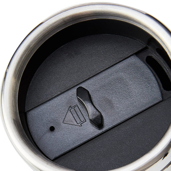 ThermoCafé Soft Touch Travel Mug 420ml - Black - Gourmet Gear