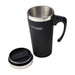 ThermoCafé Soft Touch Travel Mug 420ml - Black - Gourmet Gear