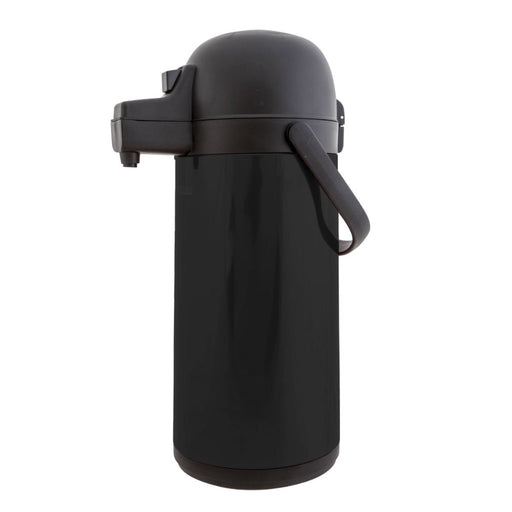Thermos Pump Pot with Push Button 1.9L - Black - Gourmet Gear