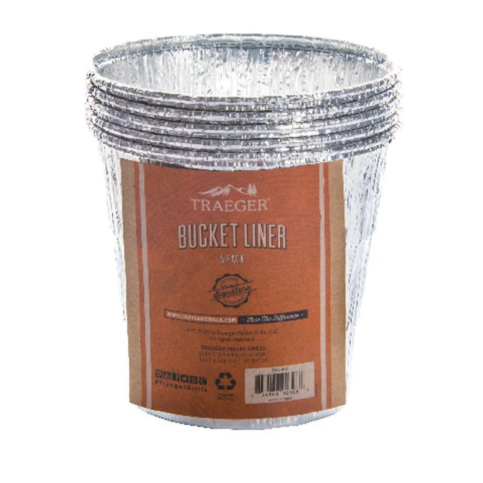 Traeger Drip Bucket Liner - 5 Pack - Gourmet Gear