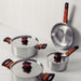 Tramontina Brava 7 - Piece Cookware Set - Gourmet Gear