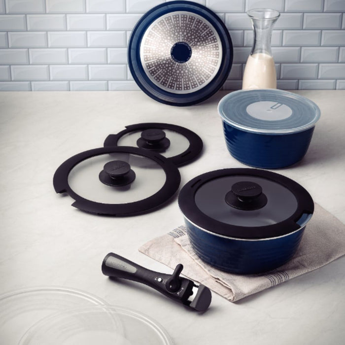 Tramontina Itria 10 - Piece Multipurpose Aluminum Cookware Set - Gourmet Gear