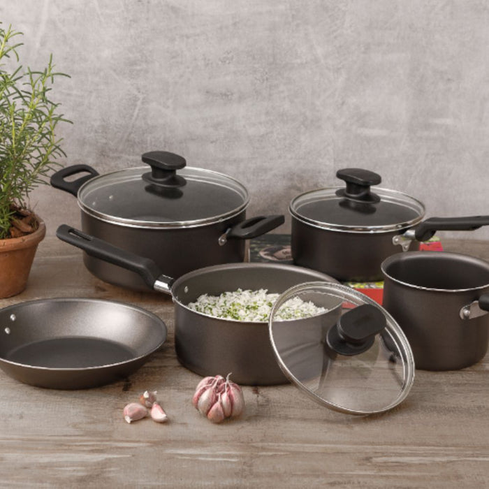 Tramontina Loreto 8 - Piece Non - Stick Cookware Set - Gourmet Gear