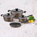 Tramontina Sicília 7 - Piece Aluminum Non - Stick Cookware Set - Gourmet Gear