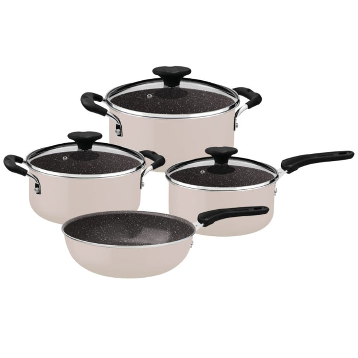 Tramontina Tunis 4 - Piece Aluminum Cookware Set Non - Stick Coating - Gourmet Gear