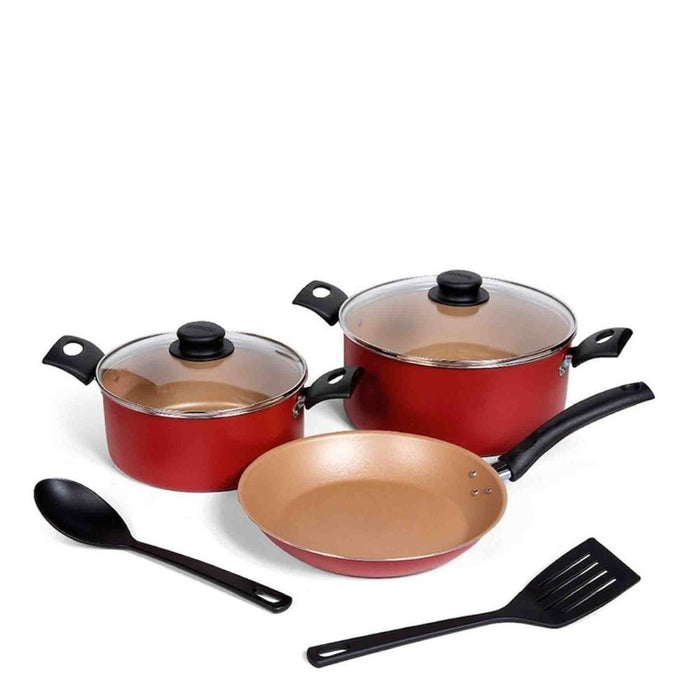 Tramontina Turim 7 - Piece Non - Stick Cookware Set - Gourmet Gear