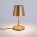 Trevi Mini Shade Gold | Black | White Rechargeable Table Lamp - Gourmet Gear