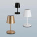 Trevi Mini Shade Gold | Black | White Rechargeable Table Lamp - Gourmet Gear