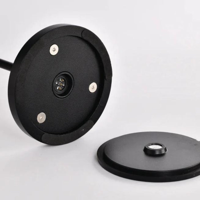 Trevi Smooth Shade Gold | Black | White Rechargeable Table Lamp - Gourmet Gear