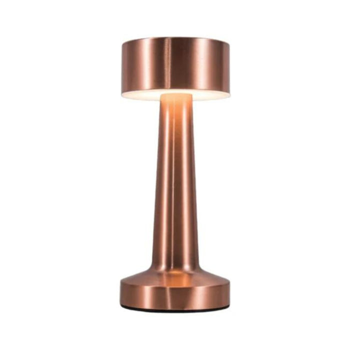 Turret Gold | Copper Rechargeable Table Lamp