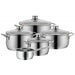 WMF Diadem Plus 9 Piece Stainless Steel Cookware Set - Gourmet Gear