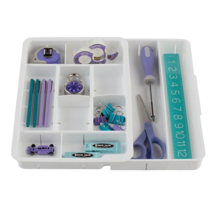 YouCopia DrawerFit Small "Stuff" Organizer - White - Gourmet Gear