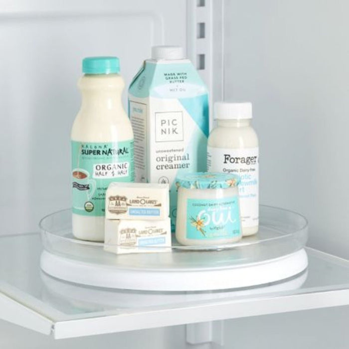 YouCopia FridgeView 360° Fridge Turntable - White - Gourmet Gear