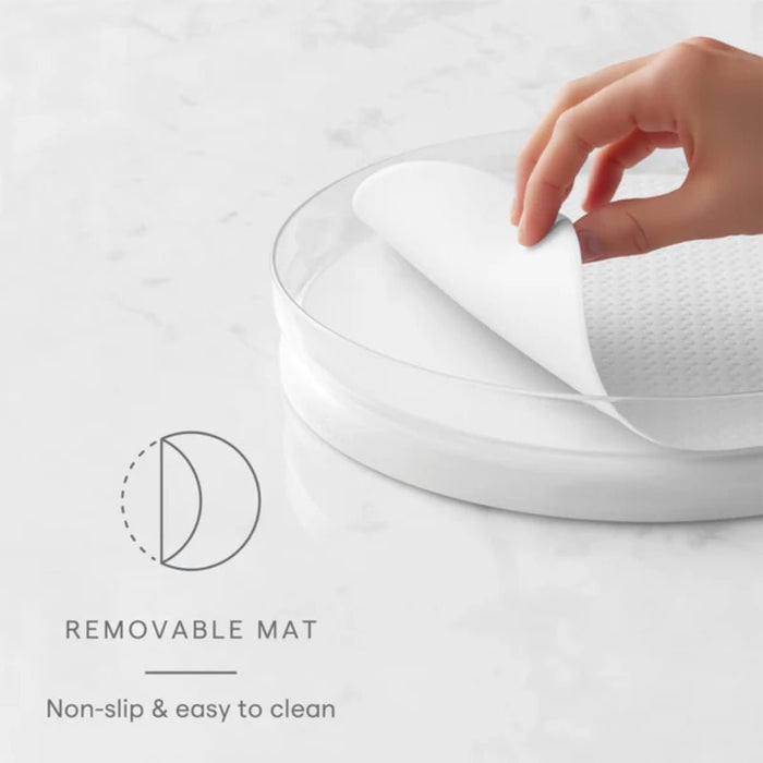 YouCopia FridgeView® Fridge Turntable with Mat - Gourmet Gear