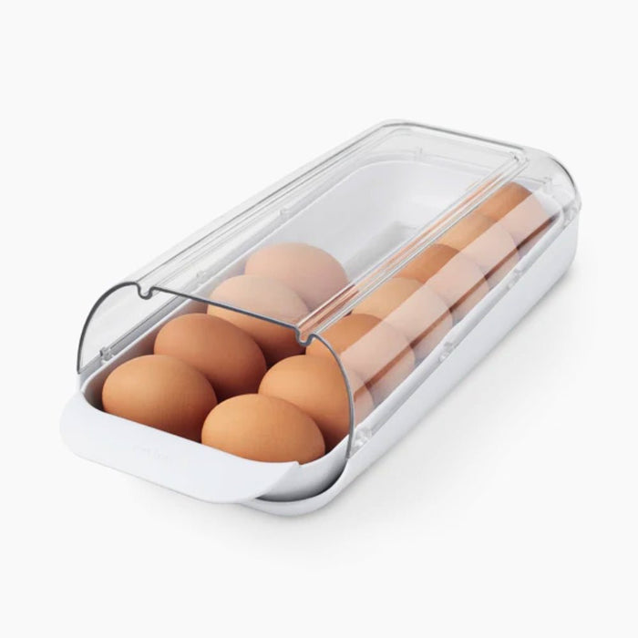 YouCopia FridgeView™ Rolling Egg Holder - Gourmet Gear