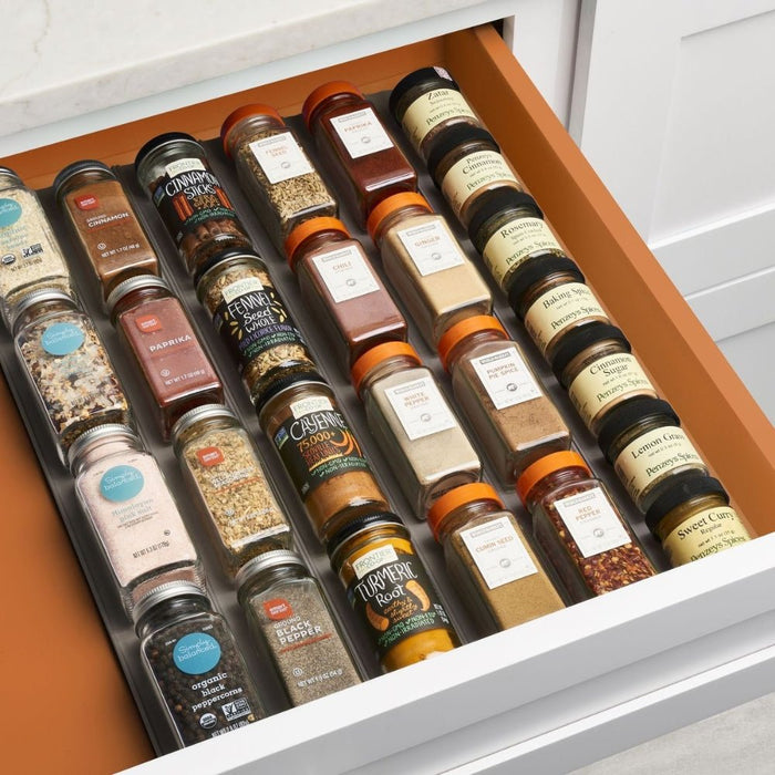 YouCopia SpiceLiner 300cm Spice Drawer Liner - Grey - Gourmet Gear