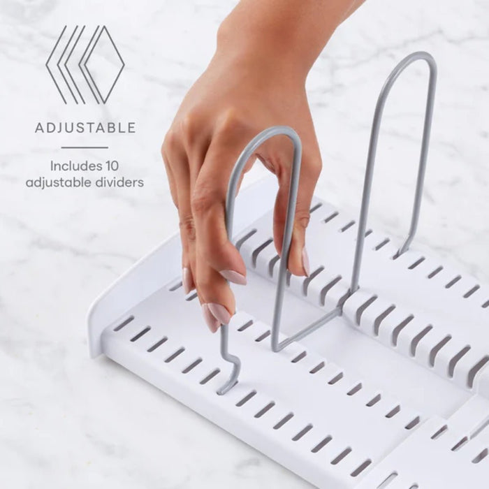 YouCopia StoreMore® Expandable Pan and Lid Rack - Gourmet Gear