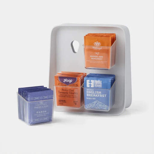 YouCopia TeaStand® 80 - Bag Tea Bag Cabinet Organizer and Caddy - Gourmet Gear