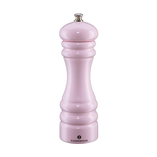 Zassenhaus Berlin Pastel Salt Mill 18cm - Pink - Gourmet Gear