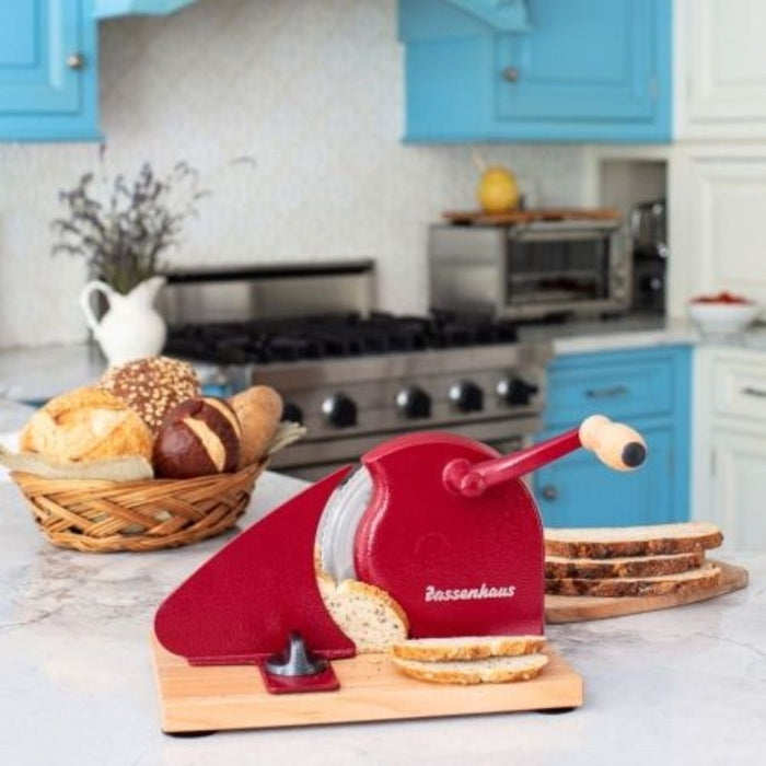 Zassenhaus Classic Manual Bread/Meat/Cheese Slicer - 2 Colours - Gourmet Gear