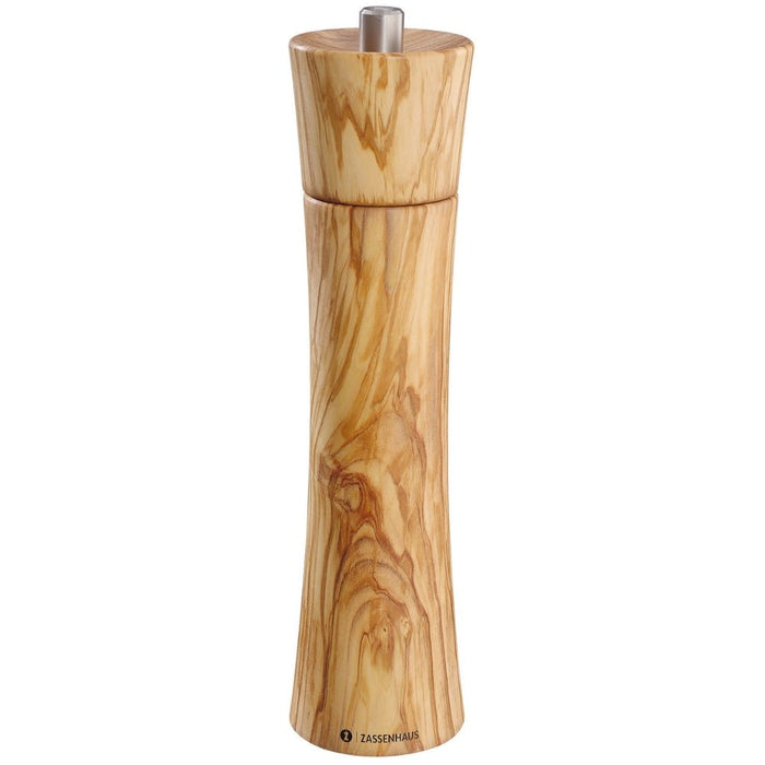 Zassenhaus Frankfurt Olive Wood Salt Mill 24cm - Gourmet Gear
