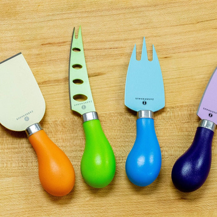 Zassenhaus Trendy Cheese Knife Set of 4 - Gourmet Gear