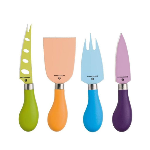 Zassenhaus Trendy Cheese Knife Set of 4 - Gourmet Gear