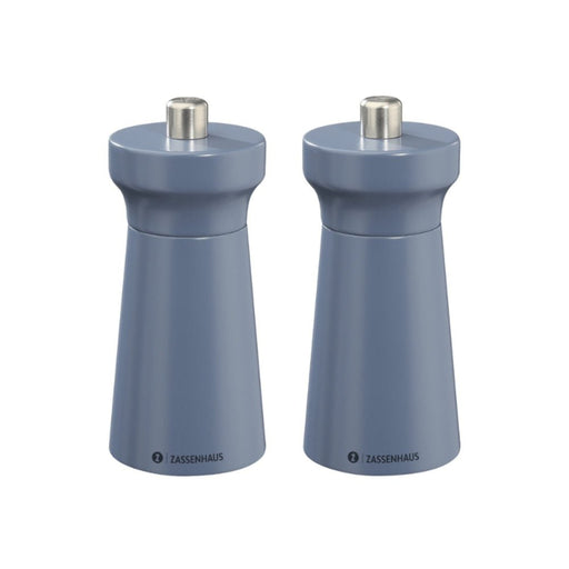 Zassenhaus WESTERLAND 12cm Salt & Pepper Set - 3 Colours - Gourmet Gear