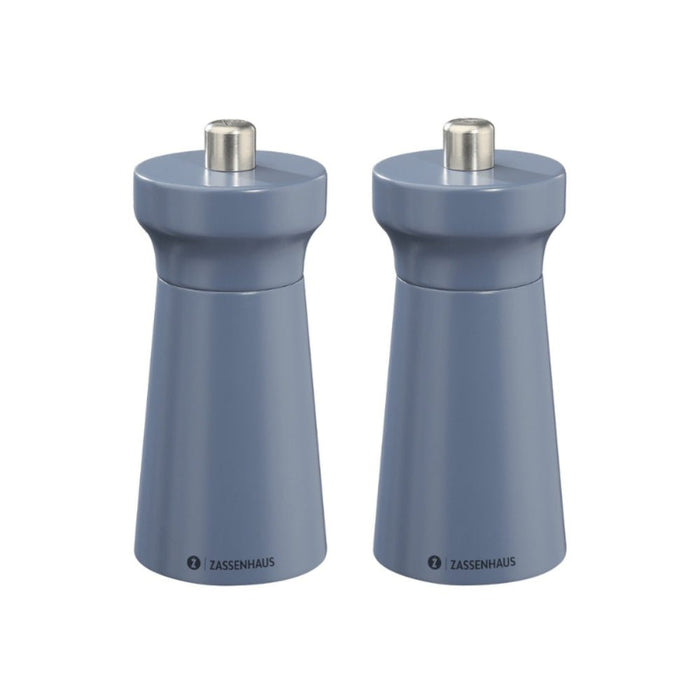Zassenhaus WESTERLAND 12cm Salt & Pepper Set - 3 Colours - Gourmet Gear