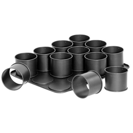 Zenker 12 - Cup Mini Flan Tray - Gourmet Gear