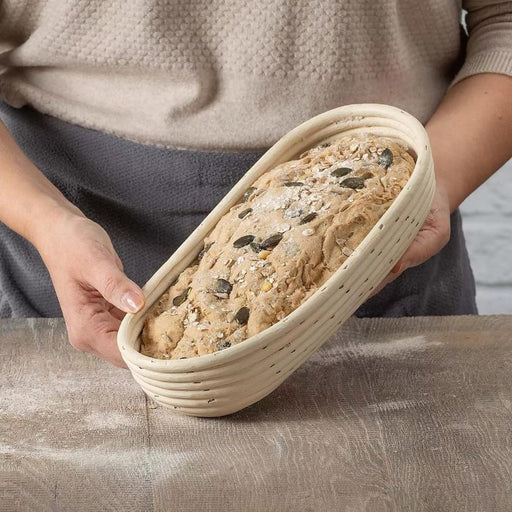 Zenker 30cm Elongated Proofing Basket - Gourmet Gear