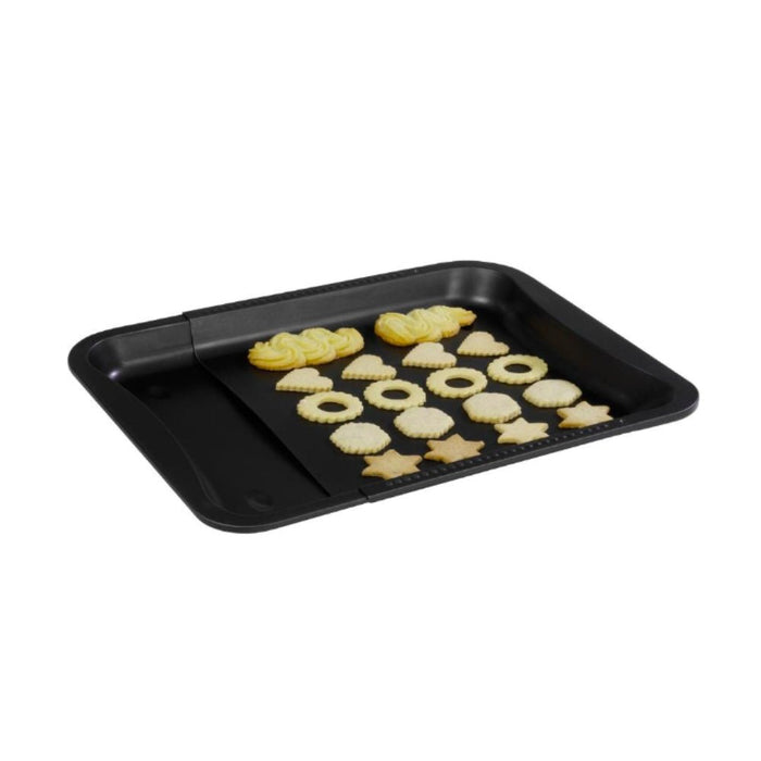 Zenker Black Metallic Extendable Baking Tray - 34.5 - 52x33x3cm - Gourmet Gear