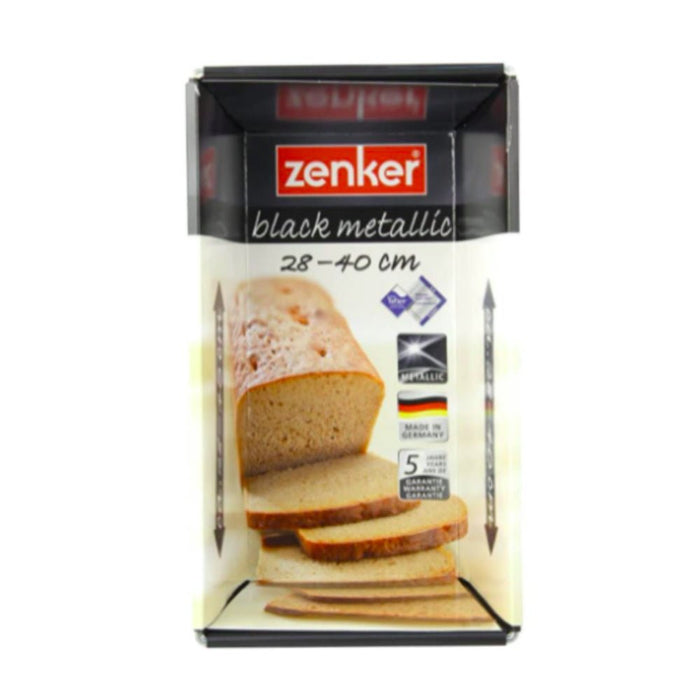 Zenker Black Metallic Extendable Loaf Tin XL - 28 - 40cm - Gourmet Gear