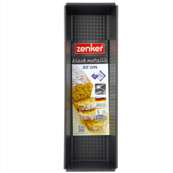 Zenker Black Metallic Loaf Tin 35cm - Gourmet Gear