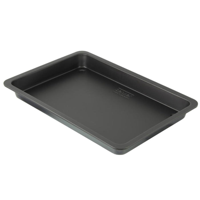 Zenker Black Metallic Plum Cake Baking Tray - 42x29x4cm - Gourmet Gear