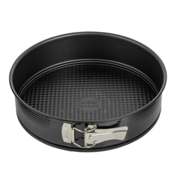 Zenker Black Metallic Springform with Flat Base 26cm - Gourmet Gear
