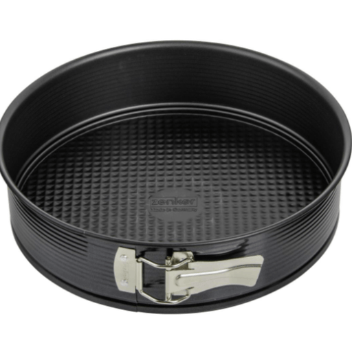 Zenker Black Metallic Springform with Flat Base 28cm - Gourmet Gear