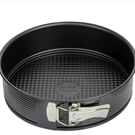 Zenker Black Metallic Springform with Flat Base 30cm - Gourmet Gear