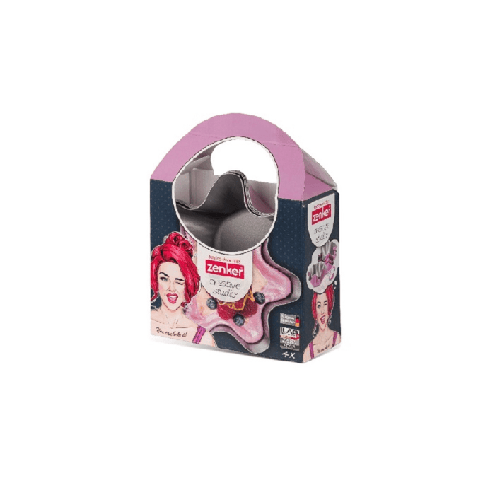 Zenker Creative Studio Set of 4 Canape Moulds - Gourmet Gear