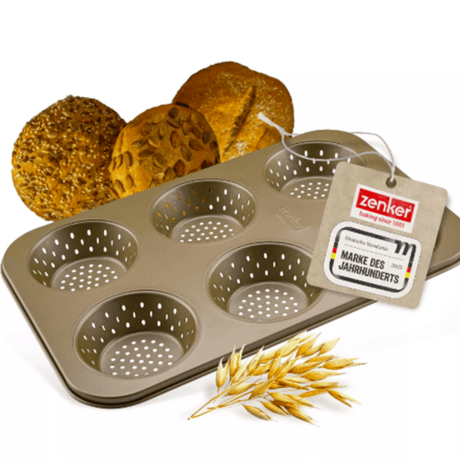 Zenker Mojave Gold 6pcs Perforated Bun Tray - Gourmet Gear