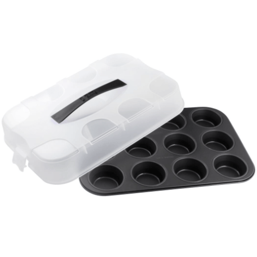 Zenker Muffin Tin with Cover - Gourmet Gear