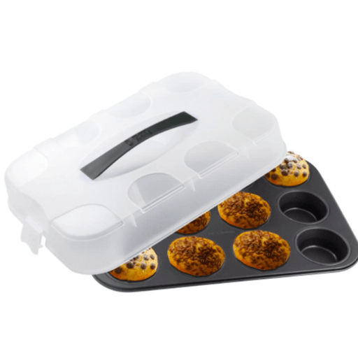 Zenker Muffin Tin with Cover - Gourmet Gear