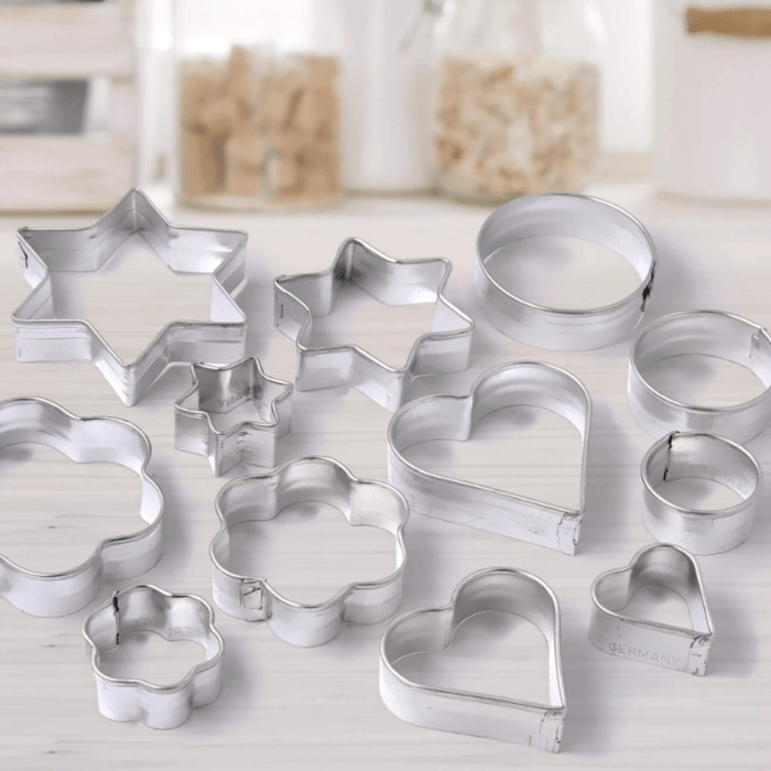 Zenker Set of 12 Assorted Cookie Cutters - Gourmet Gear