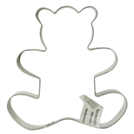 Zenker Teddy Bear Cookie Cutter - Single - Gourmet Gear